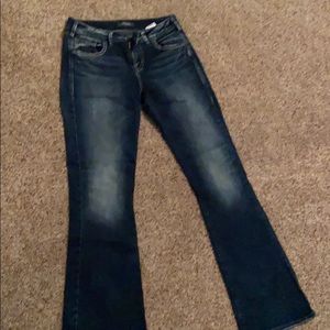 Silver jeans
